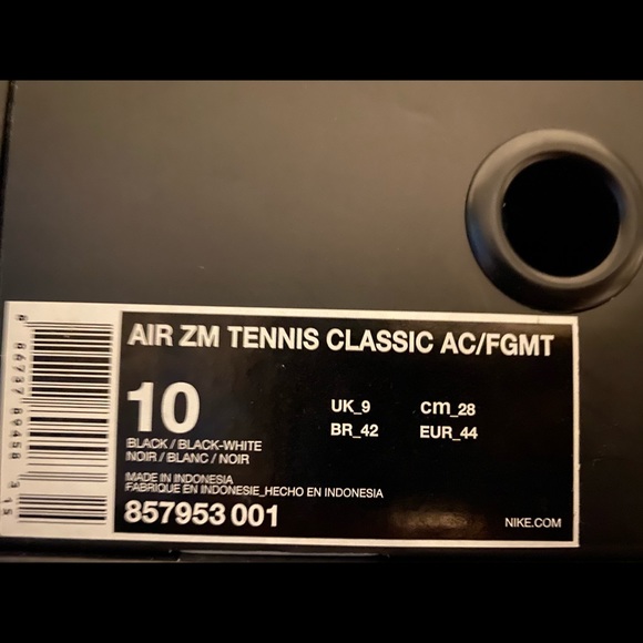 Nike air tennis classic fragment - Picture 4 of 9